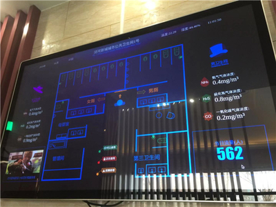 推進智慧化建設 涇河新城打造五星級示范廁所